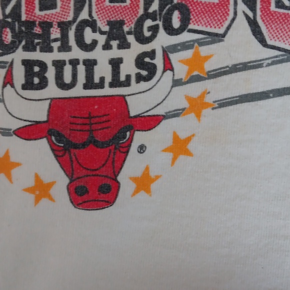 Vintage Bulls 1991 NBA World Tee.Size Large - Picture 2 of 9